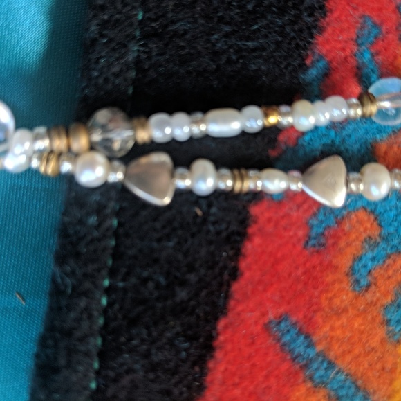 Silpada Practical Pearl bracelet & Stardust Neckla - Picture 4 of 6